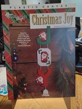 THE Needlecraft Shop PLASTIC CANVAS LEAFLET  973027 CHRISTMAS JOY 1997