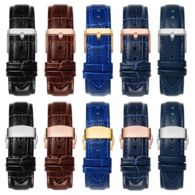 Echtleder Armband passend für Casio Edifice Serie EFB 670 EFV 600 EFS S510
