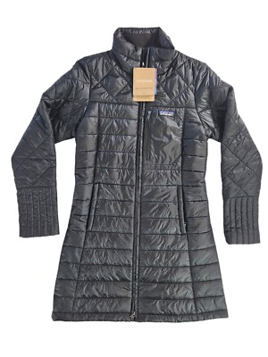 Patagonia Radalie Parka Slim Fit Black Jacket Women's Size XS