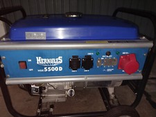 Notstromaggregat / Stromerzeuger / Stromaggregat, HERKULES HSE 5500/D   TOP