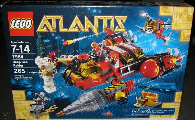 lego atlantis 7984