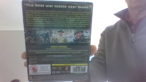 Full Metal Jacket Blu-ray UK Steelbook New And Sealed - Picture 2 of 2