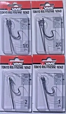 VMC TFNK Tokyo Rig Finesse Neko 2, 1, 1/0, 2/0  Choose Size & Qty. Fedex Read