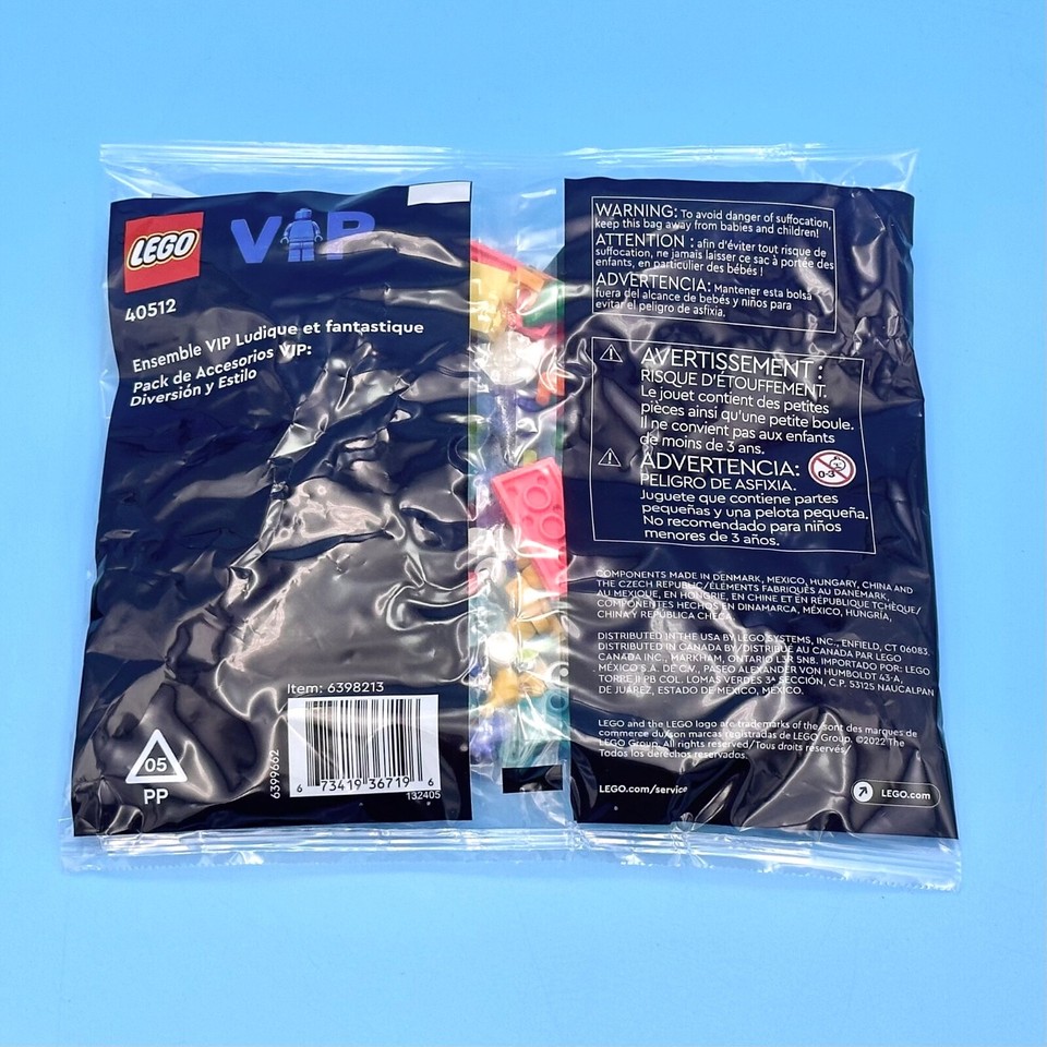 LEGO Fun and Funky VIP Add On Pack (40512) 16 Frogs Pigs Fish ...