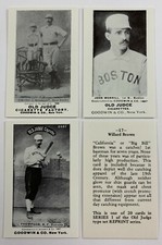N172 OLD JUDGE TYPE REPRINT BASEBALL CARD  SET SERIES 1