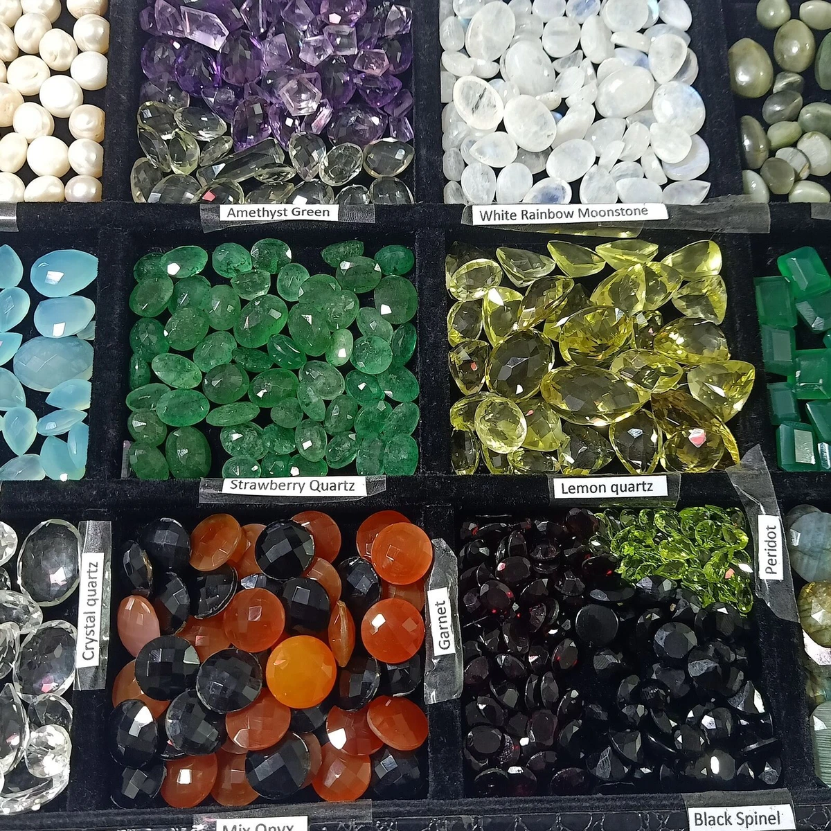 Green precious hotsell gems