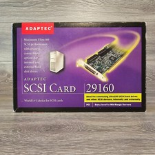 VINTAGE - OPEN BOX ADAPTEC 29160 Ultra160 SCS...