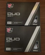 Wilson Staff Duo Soft 2.5 Golf Balls World's Softest Golf Ball 2 Boxes/24 Balls