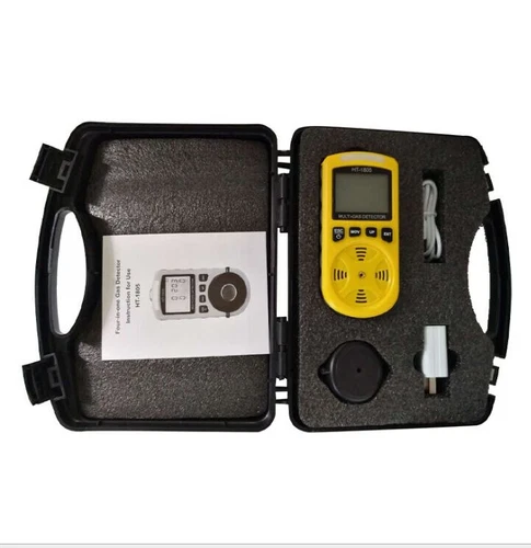 HT-1805 4in1 Gas Analyzer Detector Portable H2S/ CO /O2 Harmful Multi Gas Tester - Picture 4 of 11