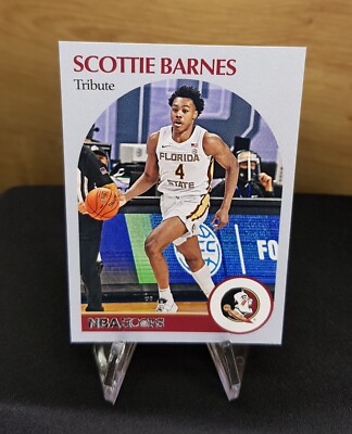 Panini 2021-22 Chronicles Draft - #57 - Scottie Barnes - Rookie Hopps Tribute