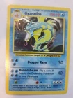 Gyarados Base Set Holo Fossil Pokemon Card WOTC