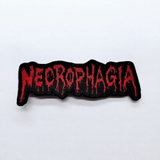 Necrophagia Red EMBROIDERED PATCH