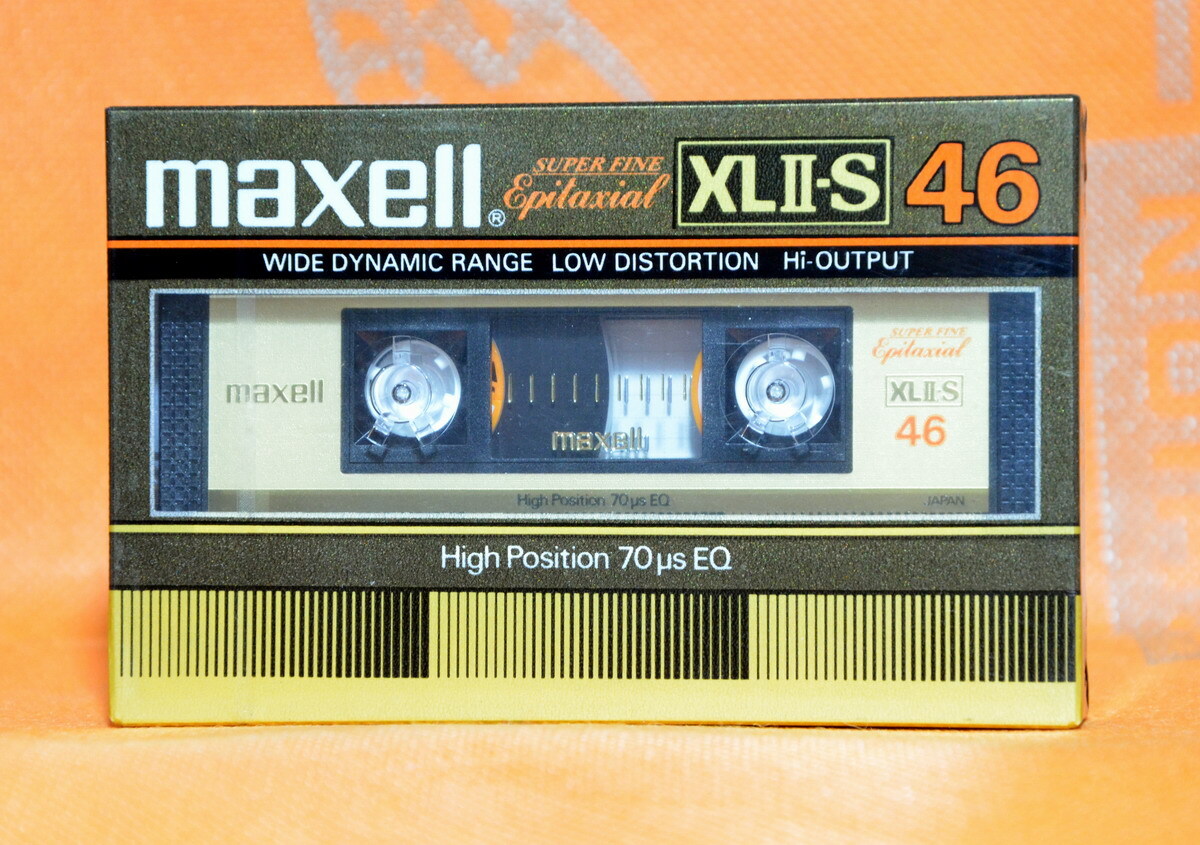 MAXELL XL II-S 60 audio cassette blank tape sealed Made in