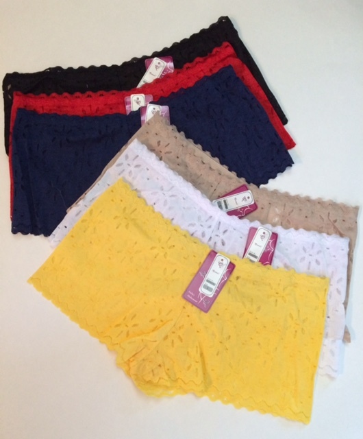 BOYCUT CHEEKY SHORTS PANTIES SEXY LACE SIZES L/XL NWT eBay