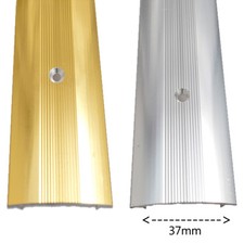 CARPET METAL COVER STRIP - DOOR BAR TRIM - THRESHOLD - SILVER / BRASS