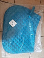 SmartPak Medium Diamond Pony Pad - Turquoise