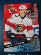 2020-21 Upper Deck Young Guns Aleksi Heponiemi #716 Florida Panthers Rookie RC