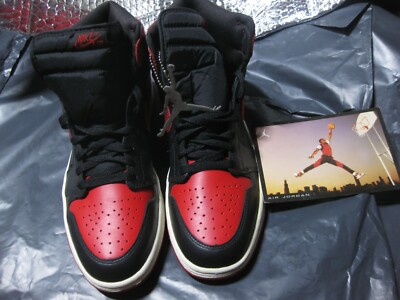 2001 Nike Jordan 1 Bred Sz 11.5 | eBay