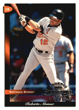 1998 Donruss Signature #83 Roberto Alomar Baltimore Orioles HOF