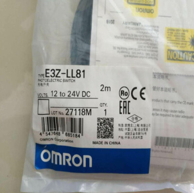 1PCS OMRON E3Z-LL81 E3ZLL81 PHOTOELECTRIC SENSOR -NEW FREE SHIPPING 