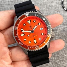 20ATM Tandorio 41mm NH35A Automatic Titanium Men Watch Sapphire Glass Date Lume
