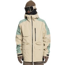 Quiksilver Hl PRO S Carlson 3L Gore-Tex Giacca Sci Uomo Giacca Snowboard Beige