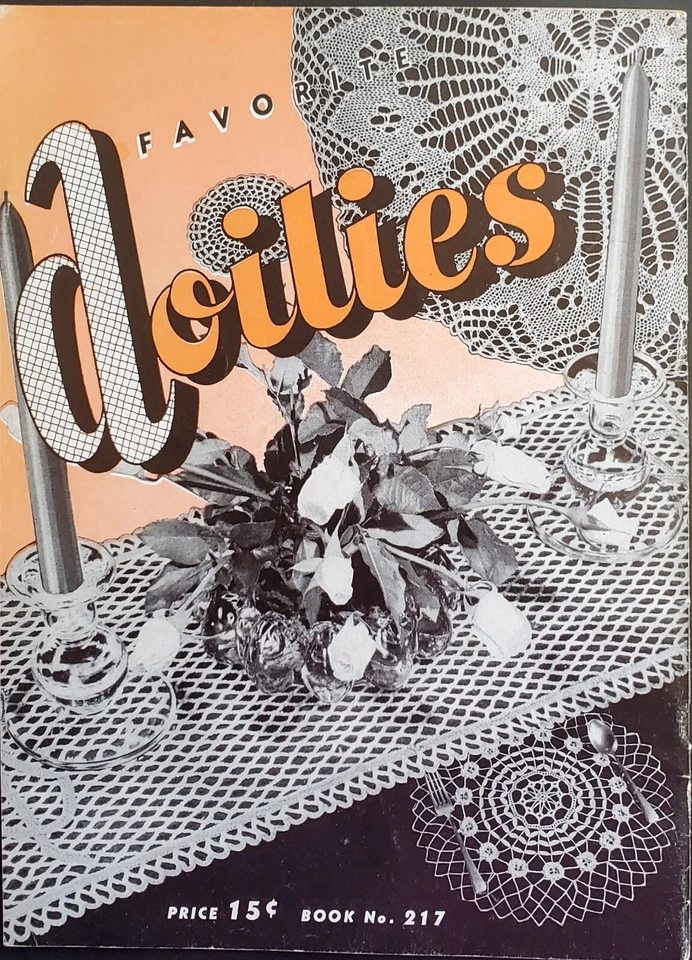 Doilies Favorites Crochet Patterns By Coats & Clark s6 - Image 4 of 4