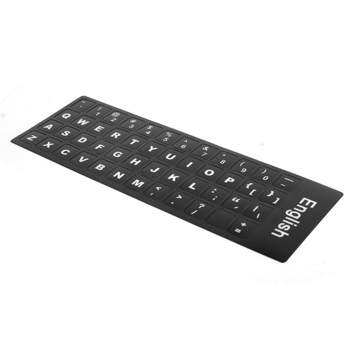 English Keyboard Sticker Replacement Keyboard Sticker for Tablet Computer Laptop - Photo 7/12