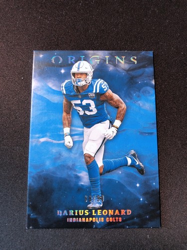 2019 Panini Origins Football Blue Darius Leonard #42