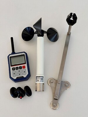 Portable Wireless Anemometer for Cranes, Boats and Home