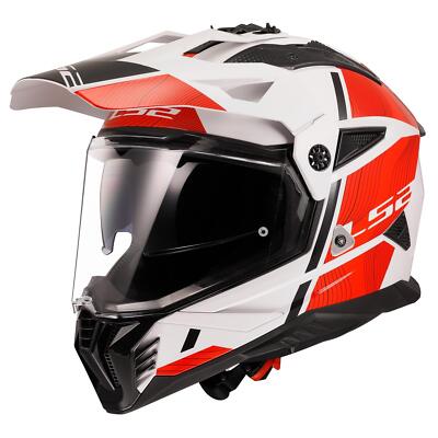 LS2 MX702 Pioneer II Hill Adventure Off Road ECE22.06 Motorradhelm DVS NEU