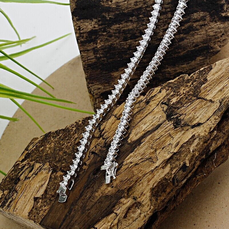 QVC Epiphany Sterling Silver Platinum Clad Diamonique 18
