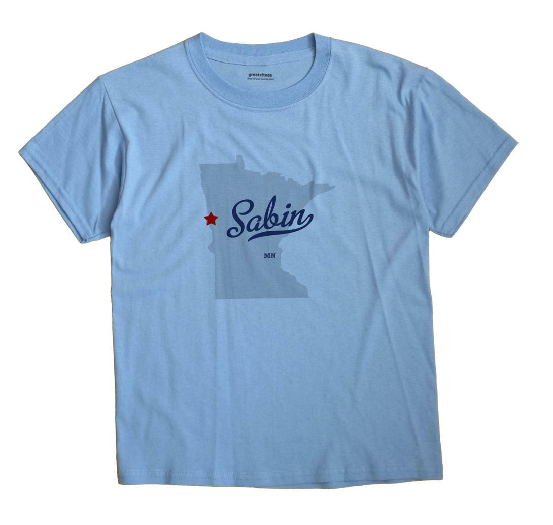 Sabin Minnesota MN TShirt MAP eBay