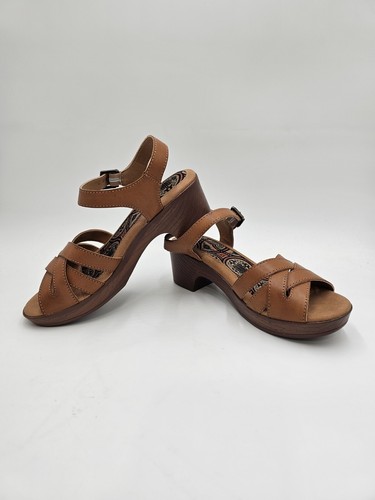 B.O.C. Joline Brown Open Toe Ankle Strap Sandals Shoes BOC - Womens Size US 8 M - Picture 7 of 13