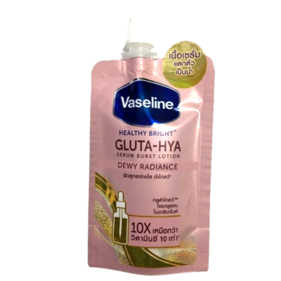 3x Sachets Vaseline Gluta-Hya Serum Healthy Bright Burst Lotion