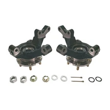 2PCS Front Steering Knuckle & Wheel Bearing Hub Assembly for Dodge Caliber 07-12