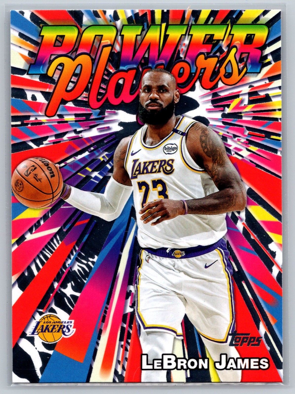 2025-26 Topps Basketball - Power Players LeBron James #PP-7