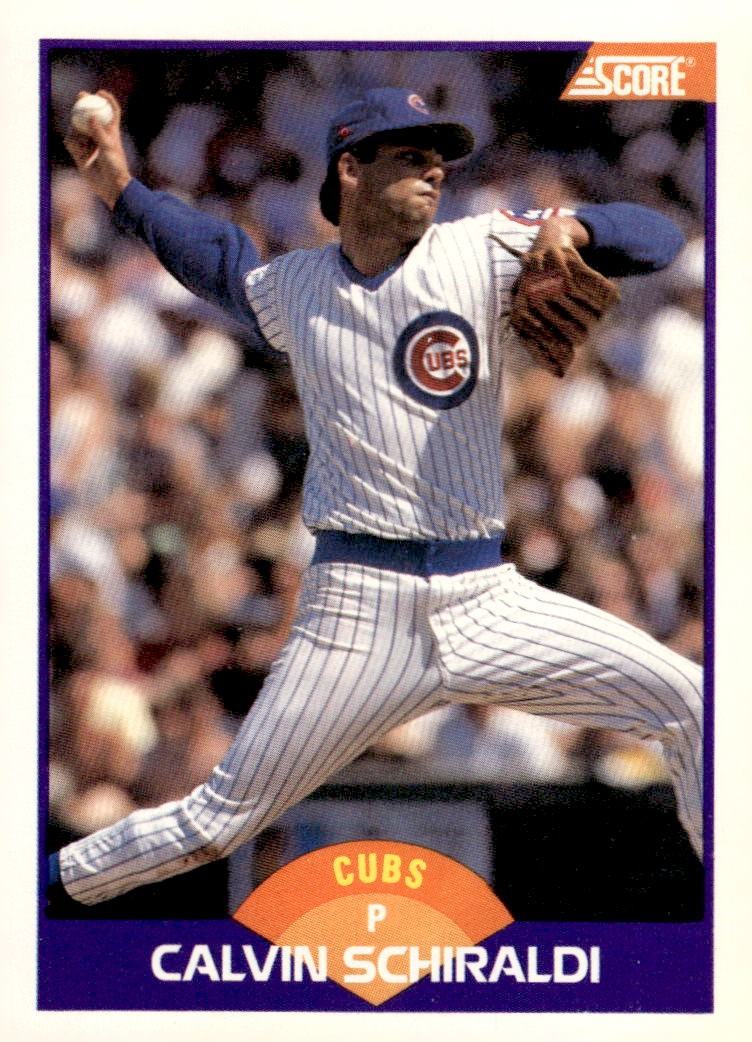 1989 Score #321 Calvin Schiraldi