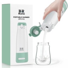 Portable Milk Warmer for Travel   Dual Heating Modes for Breast Milk  Water,...