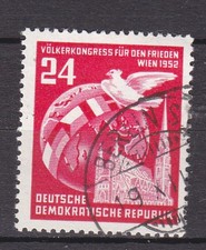 320    TOP gest.  V&ouml;lkerkongress f&uuml;r den Frieden 24 Pf.