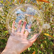 Acrylic Hollow Ball, Clear Plastic Fillable Ornaments Ball, DIY Clear Plastic...