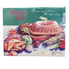 Natures Oven Romertopf Clay Baker Terracotta Covered Cassarole Cooker