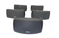 Lot of 5 Bose Media Center AV 3-2-1 Speakers only - Free Shipping.