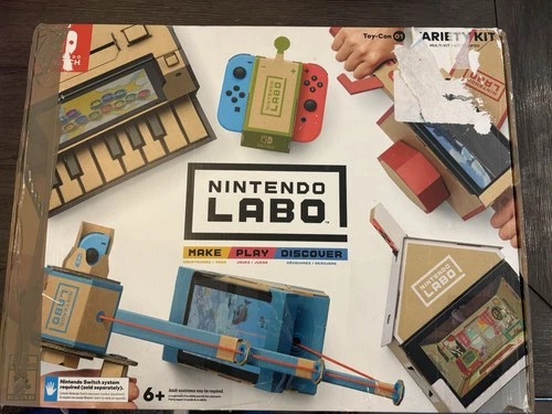 Nintendo Labo Toy-Con 01 Variety Kit Switch Open Box Brand New Contents Unbuilt