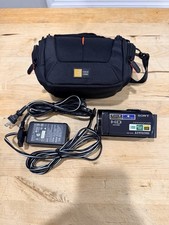 Sony HDR-CX110 HD Handycam Camcorder W/Charger Tested