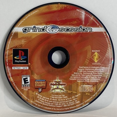 Grind Session (PlayStation 1 PS1 Game, 2000) - Tested Works Disc Only
