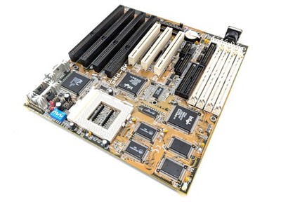Untested ABIT AB-PR5 Motherboard Socket Socket 7 Motherboard ISA EDO Vintage