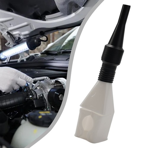 Entonnoir à Huile Flexible Réutilisable – Changement D'huile Sans Déversement – Silicone Vert