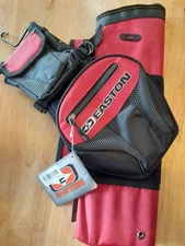 Easton Flipside Quiver Red 4 Tube belt quiver, new, ambidextrous