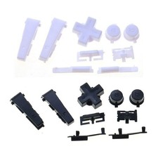 Full Set L R A B D-Pad Conductive Rubber Buttons For Nintendo Gameboy Micro GBM